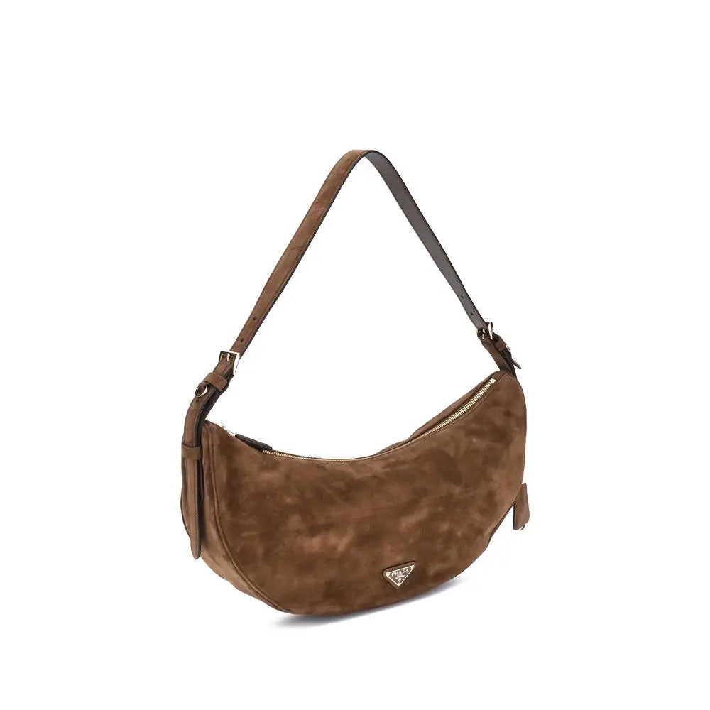 Sac à bandoulière Prada Demi-Lune noir Prada