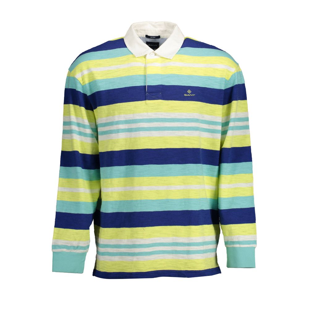 Polo Gant à manches longues jaunes