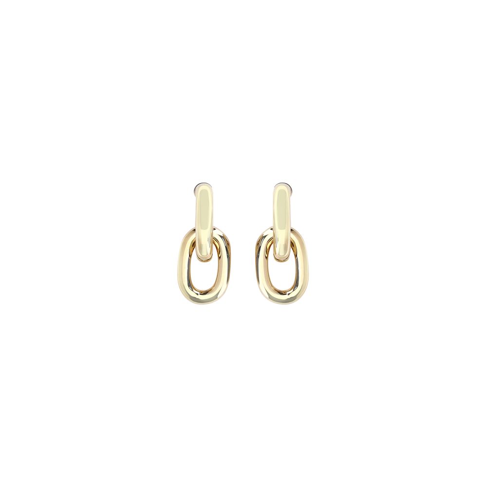 Boucles d'oreilles Rabanne Double XL noires