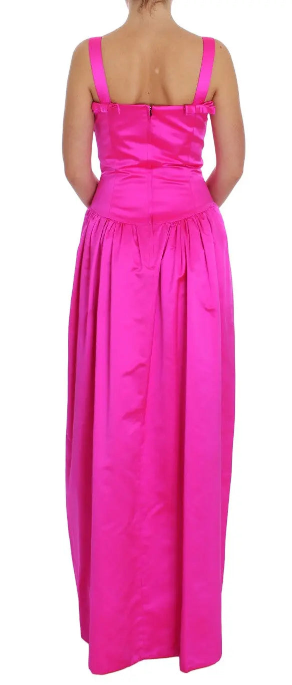 Robe Dolce & Gabbana longue rose Dolce & Gabbana