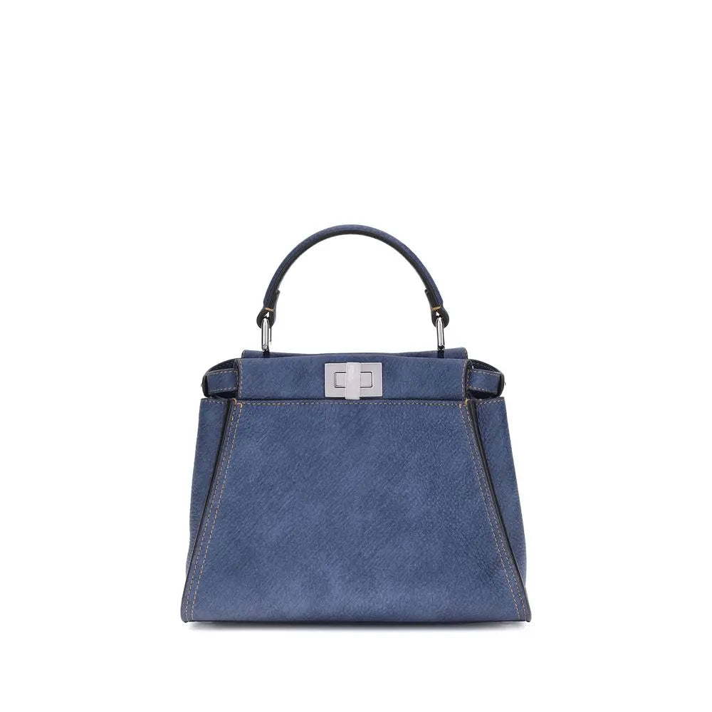 Sac à main Fendi Peekaboo Mini bleu Fendi