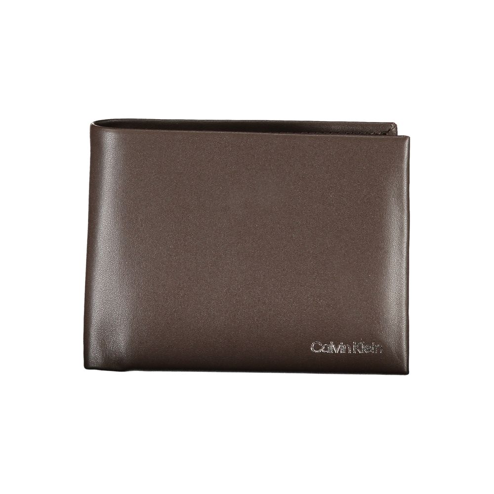 Portefeuille marron cuir marron