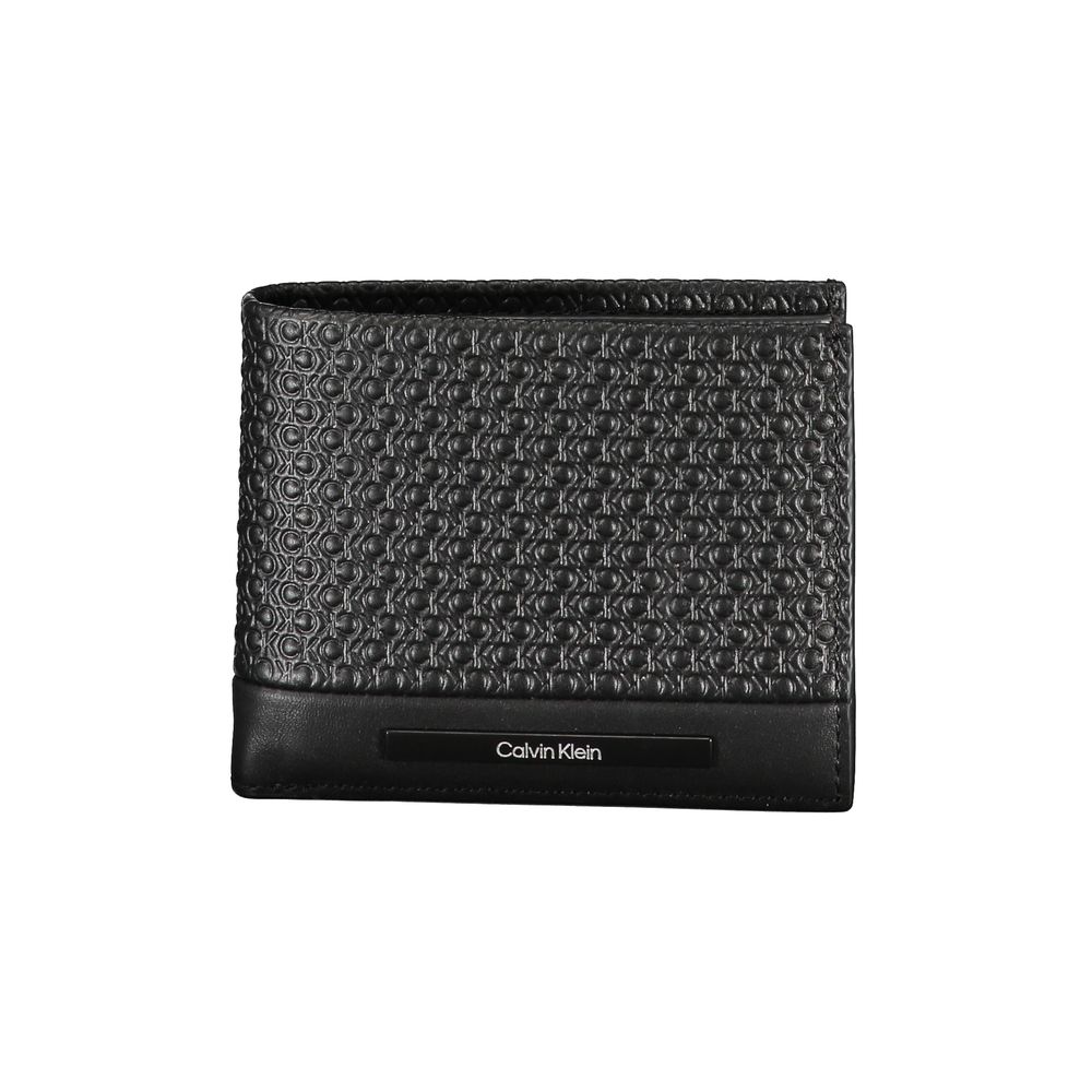 Portefeuille cuir noir