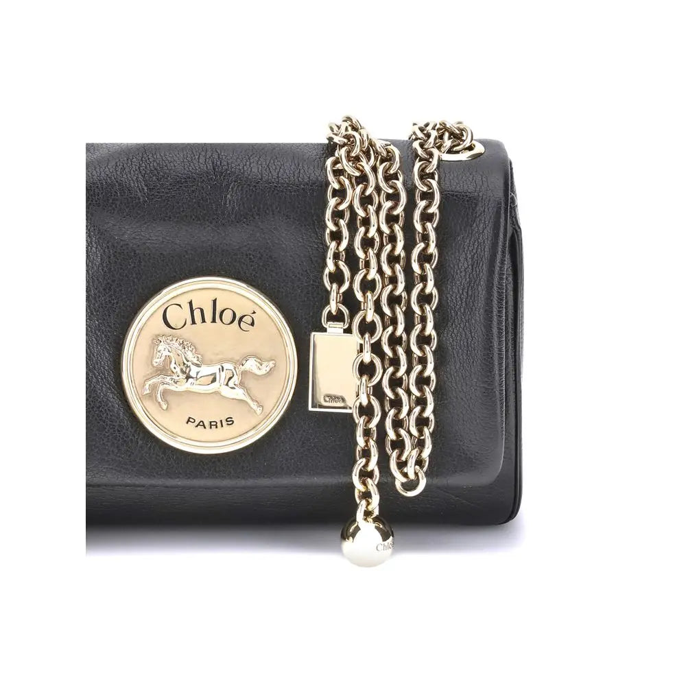 Sac porté épaule Chloé Heritage noir Chloé