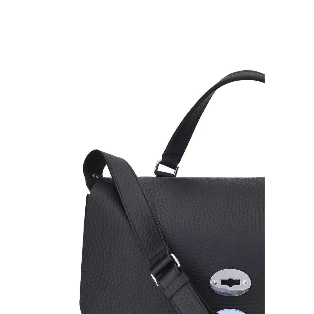 Sac porté épaule Zanellato Postina Centauro noir Zanellato