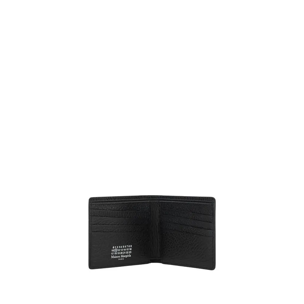 Portefeuille Maison Margiela cuir noir Margiela