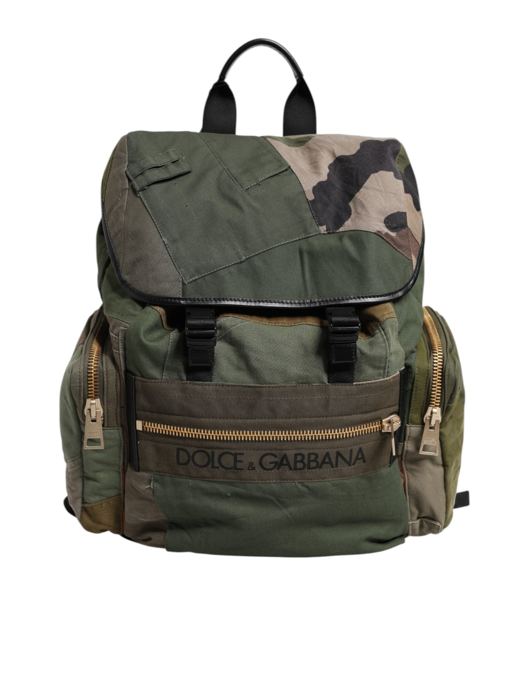 Rucksack Dolce & Gabbana militaire vert