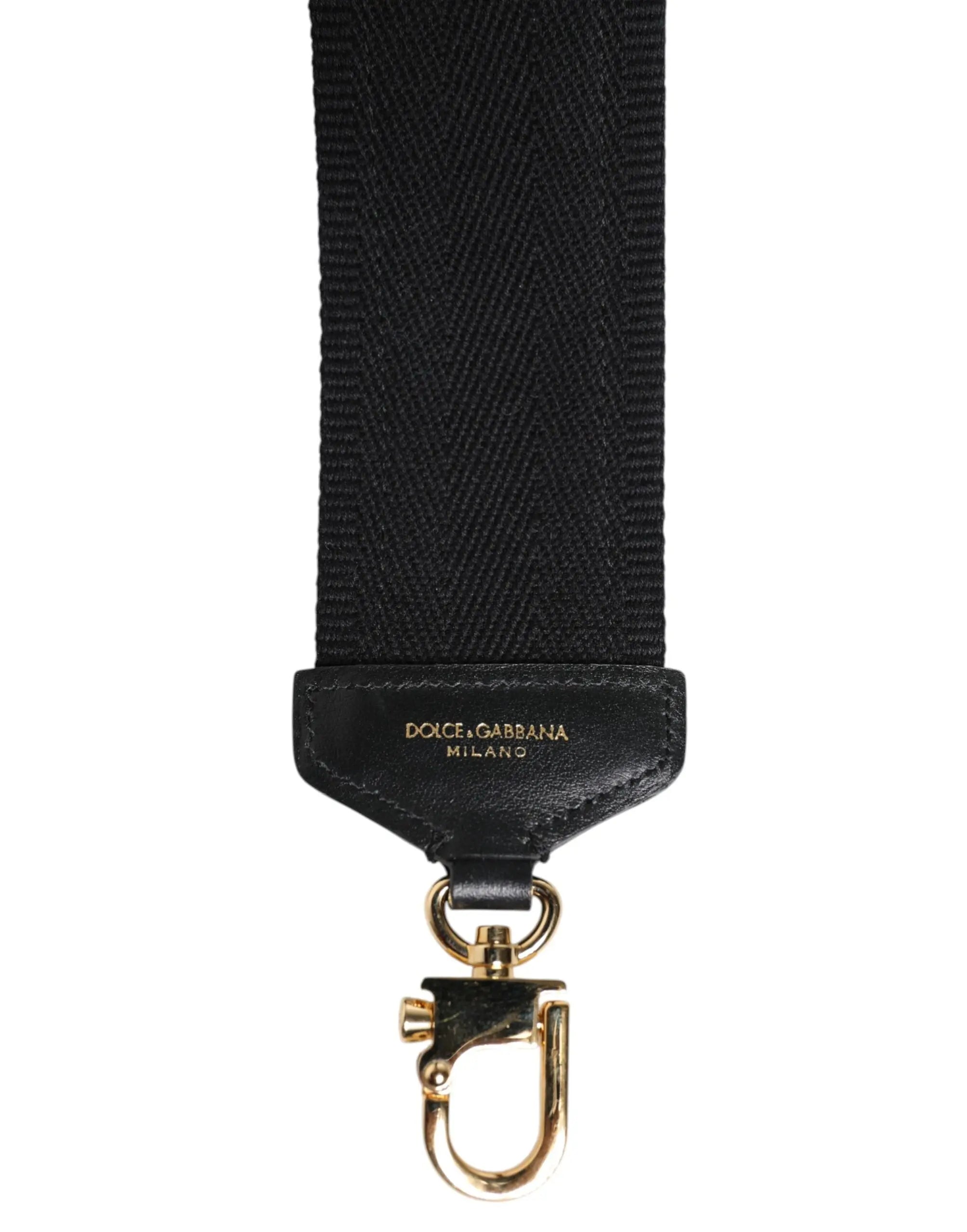 Sangle Dolce & Gabbana noire multicolore Dolce & Gabbana