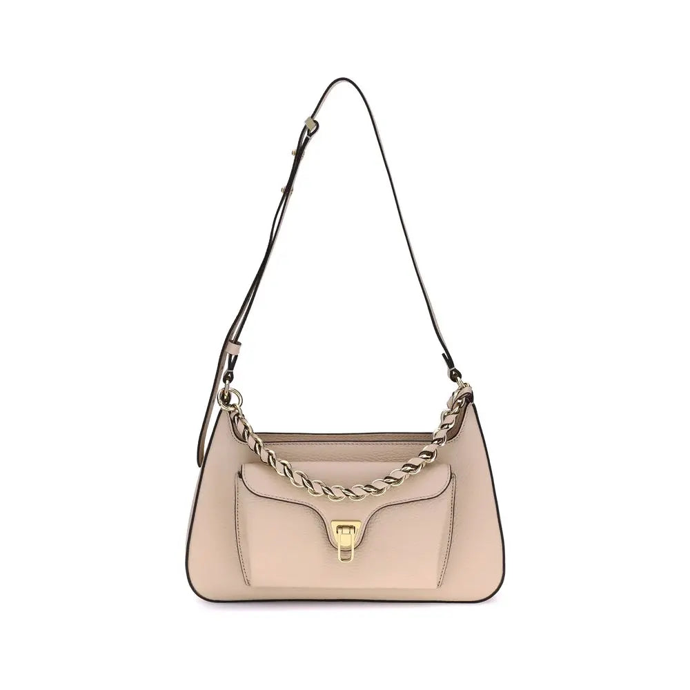 Sac épaule Coccinelle Beat Generation beige Coccinelle