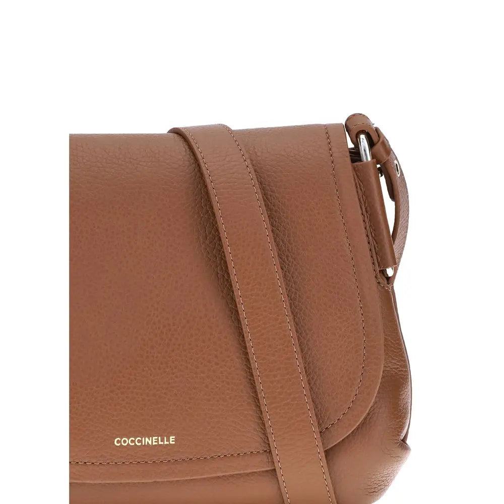 Sac épaule Coccinelle Rebekka beige Coccinelle