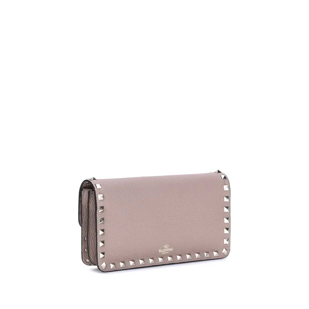 Pochette Valentino Garavani Rockstud noire Valentino Garavani