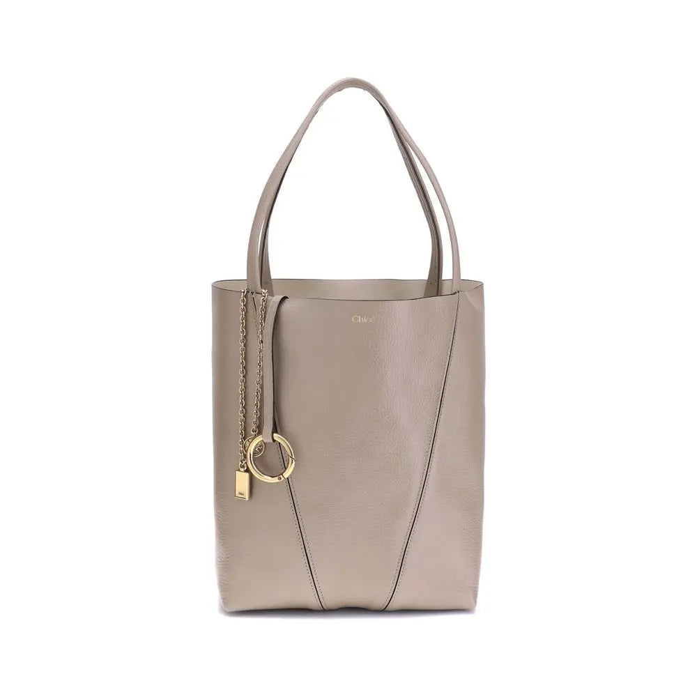 Sac à épaule Chloé Spin noir Chloé