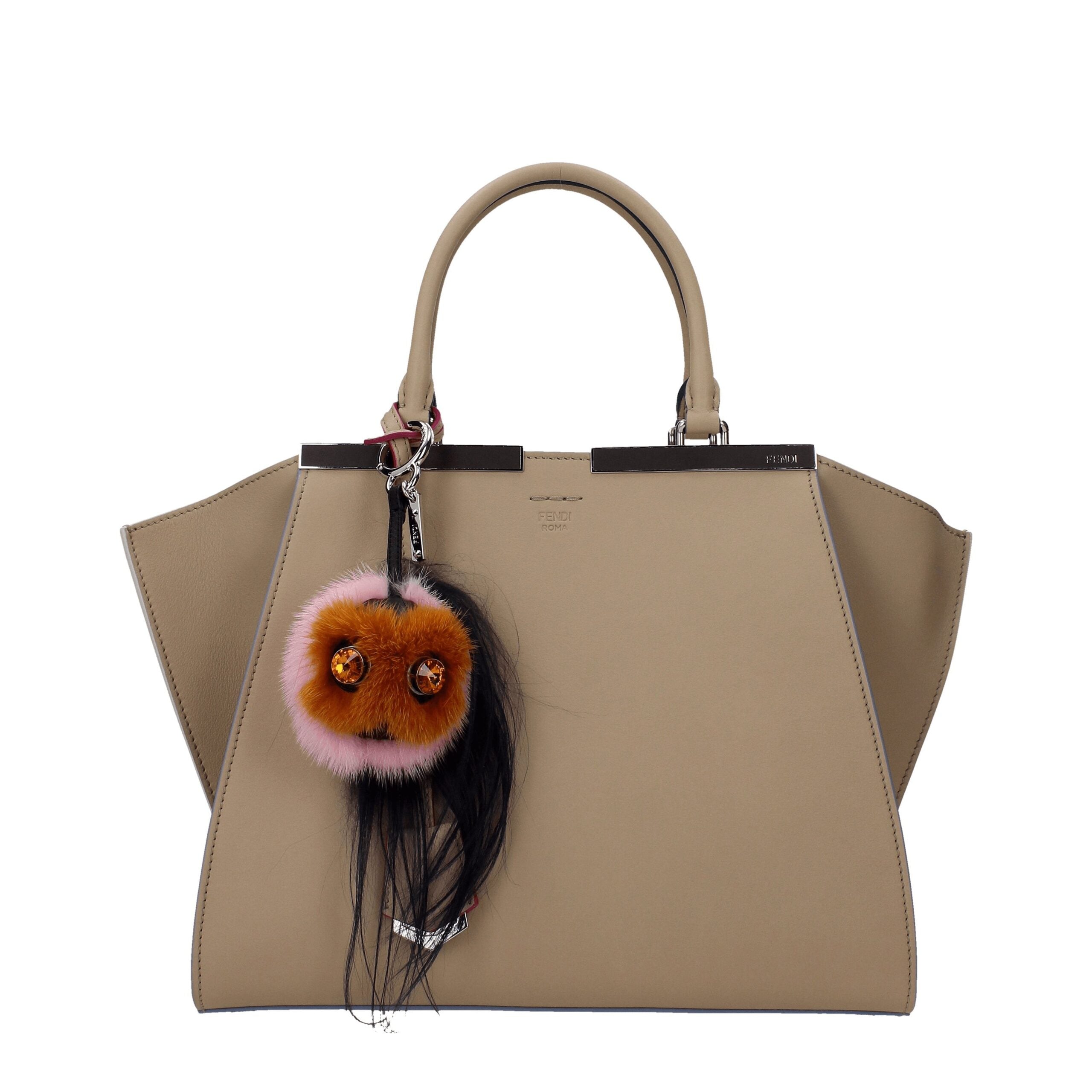 Porte-clés Fendi marron