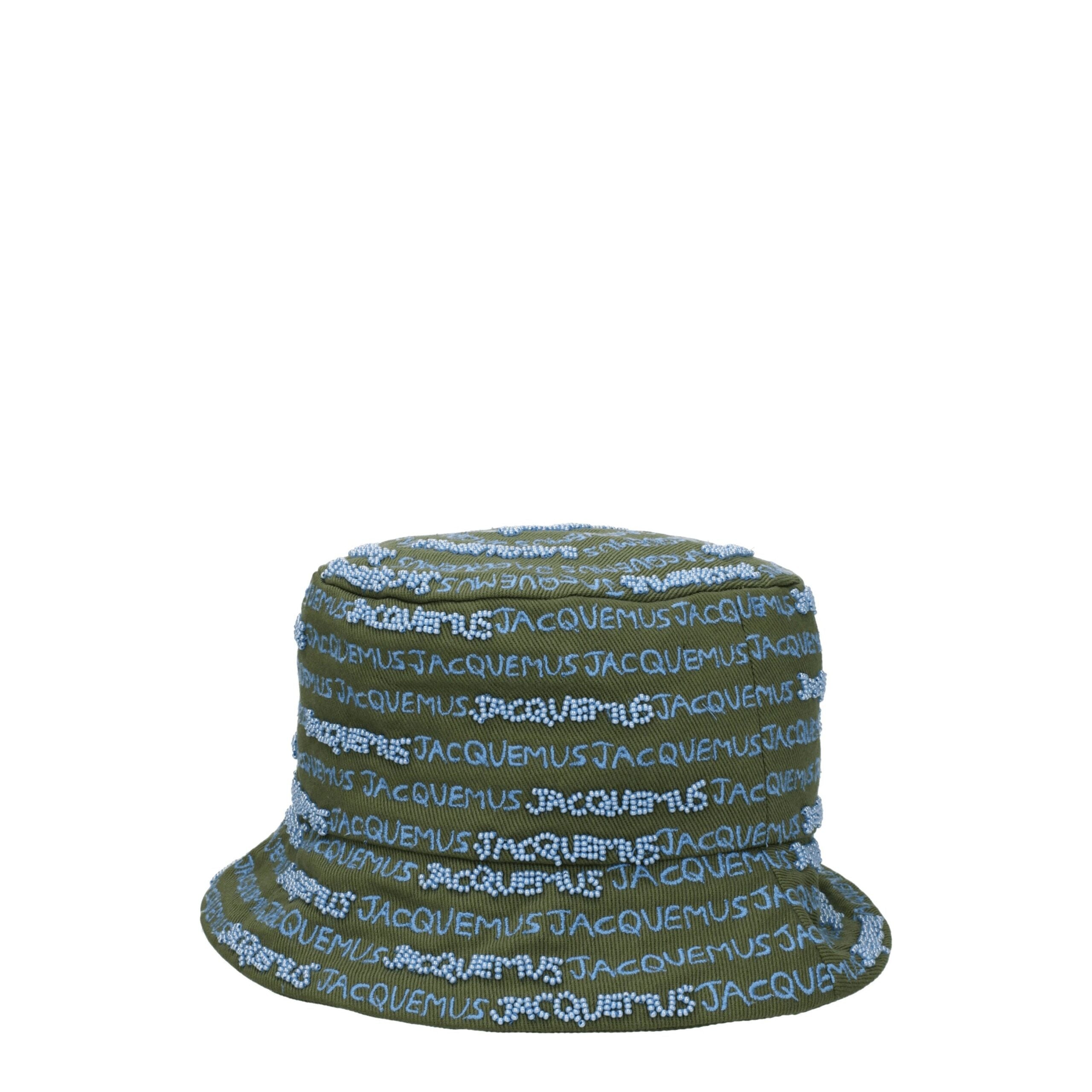 Chapeau Jacquemus en coton vert