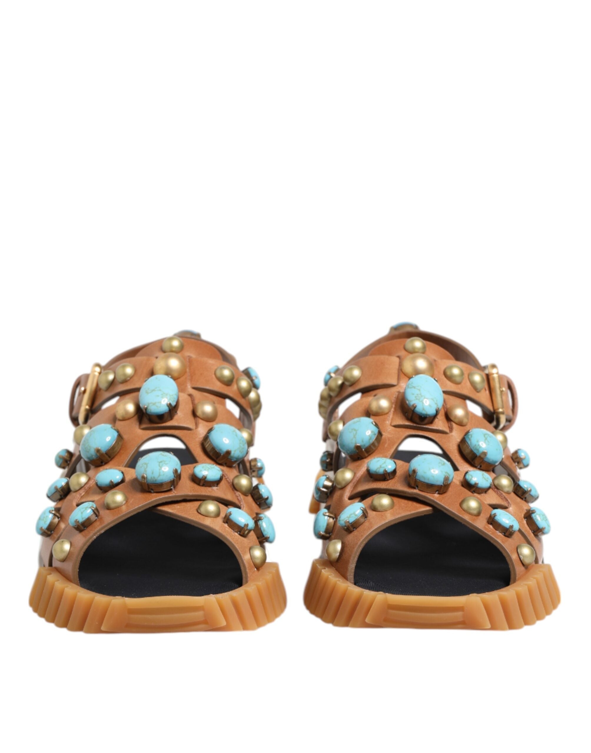 Sandales Dolce & Gabbana brunes