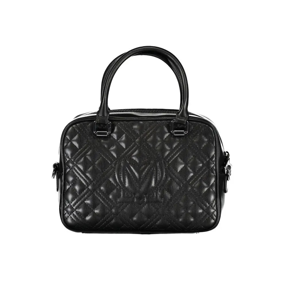 Sac handbag noir Love Moschino