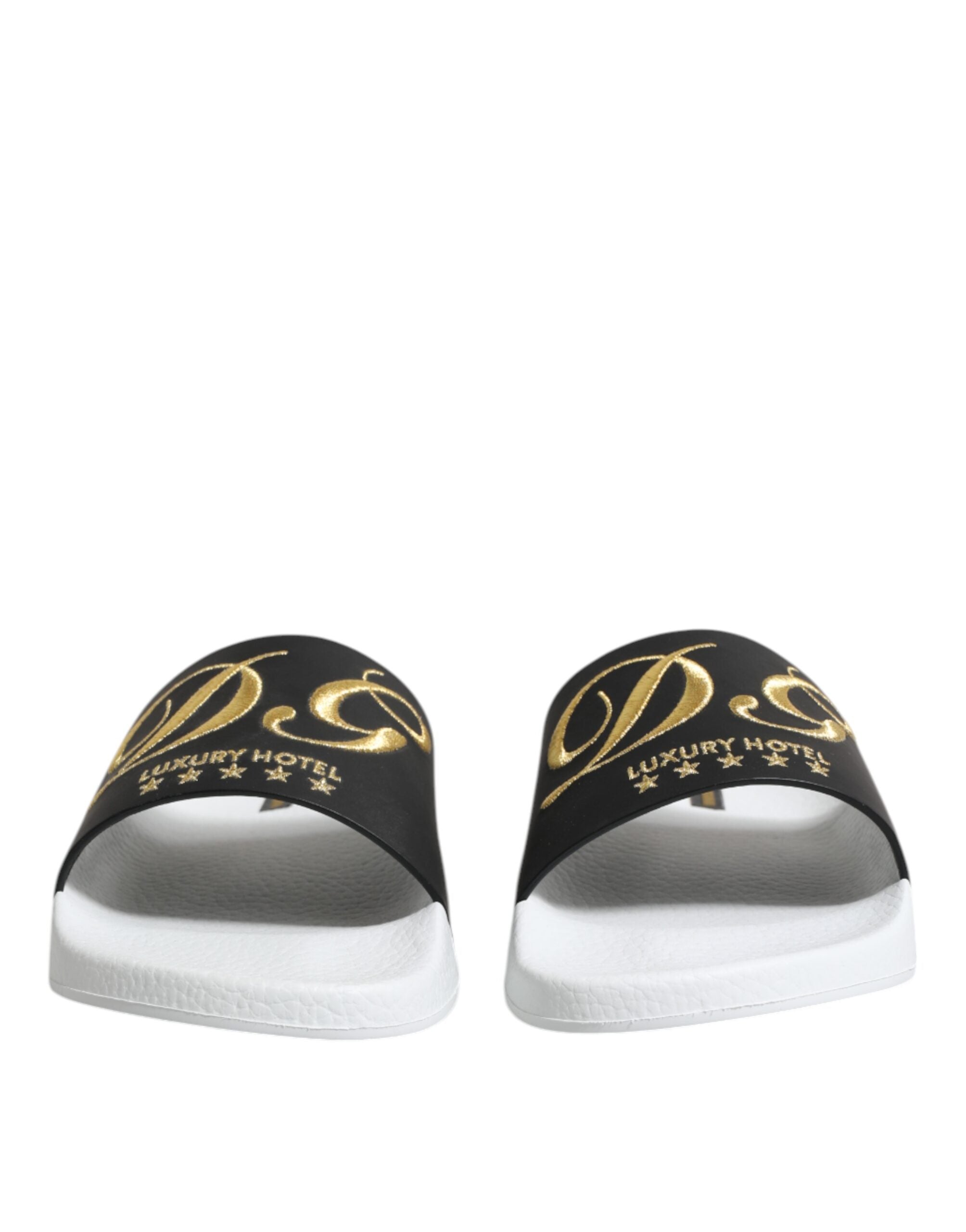 Sandales Dolce & Gabbana blanches et noires