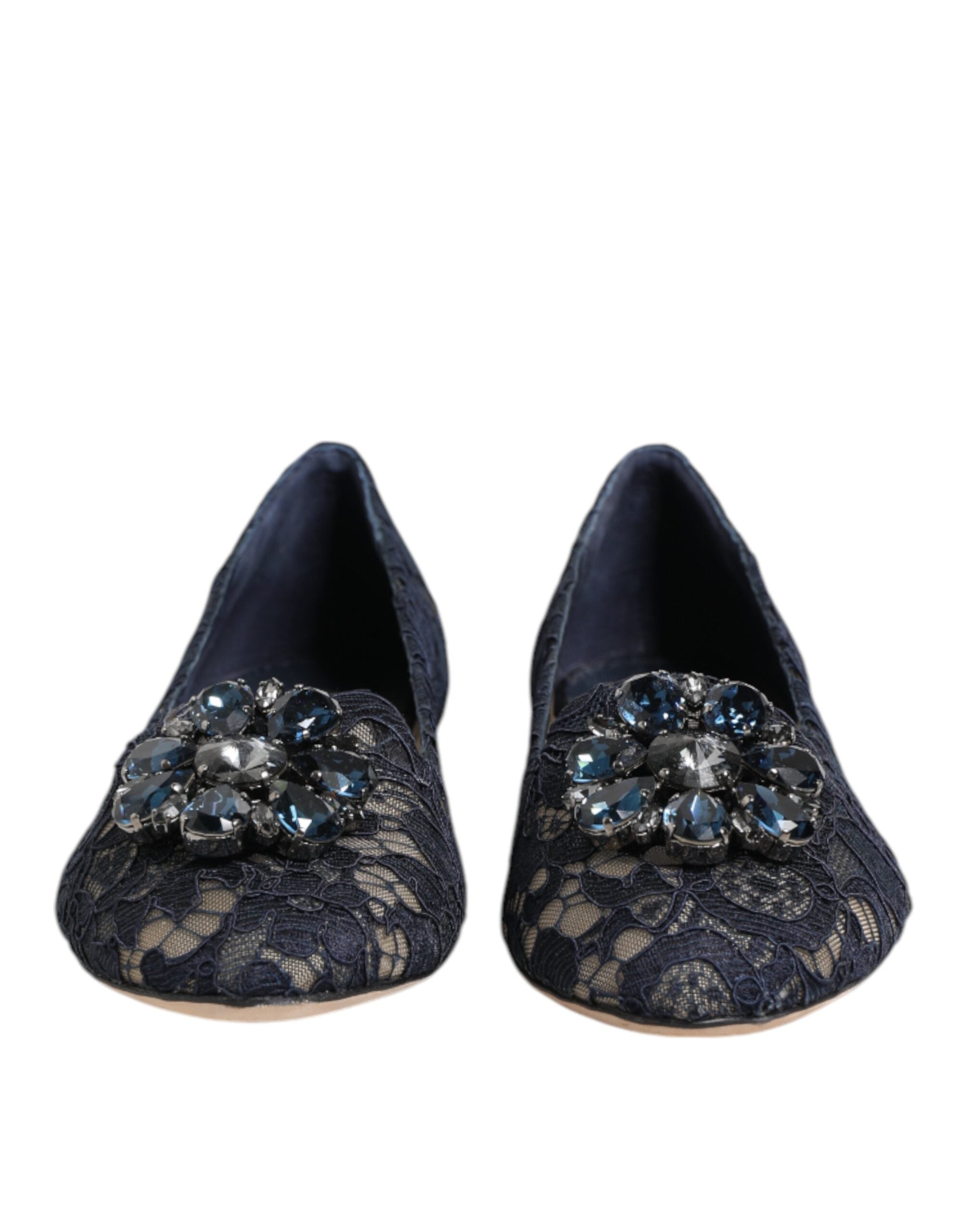 Chaussons Dolce & Gabbana Vally bleu marine