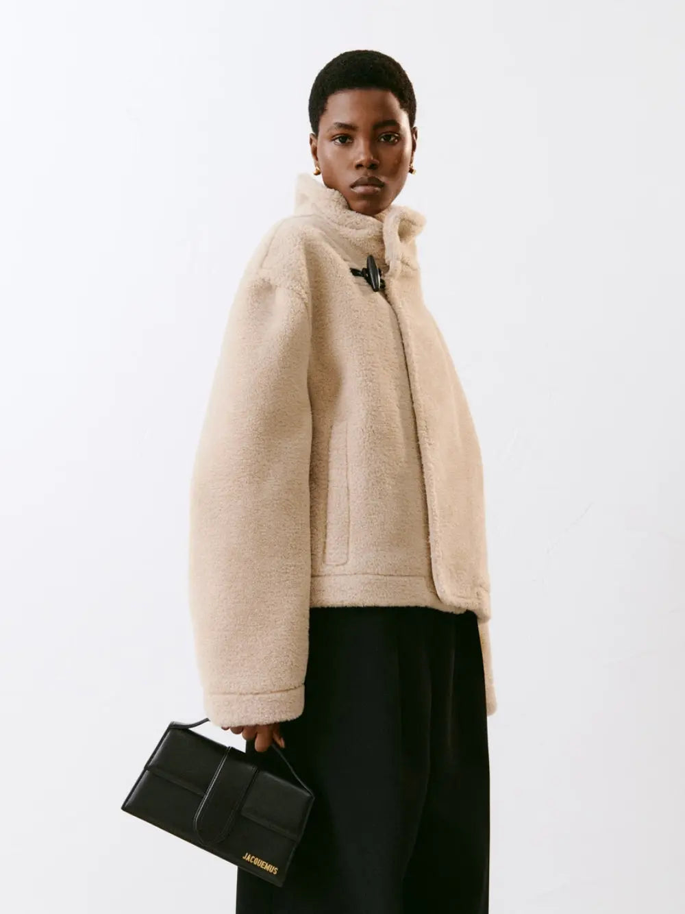 Sac Jacquemus Le Grand Bambino noir Jacquemus