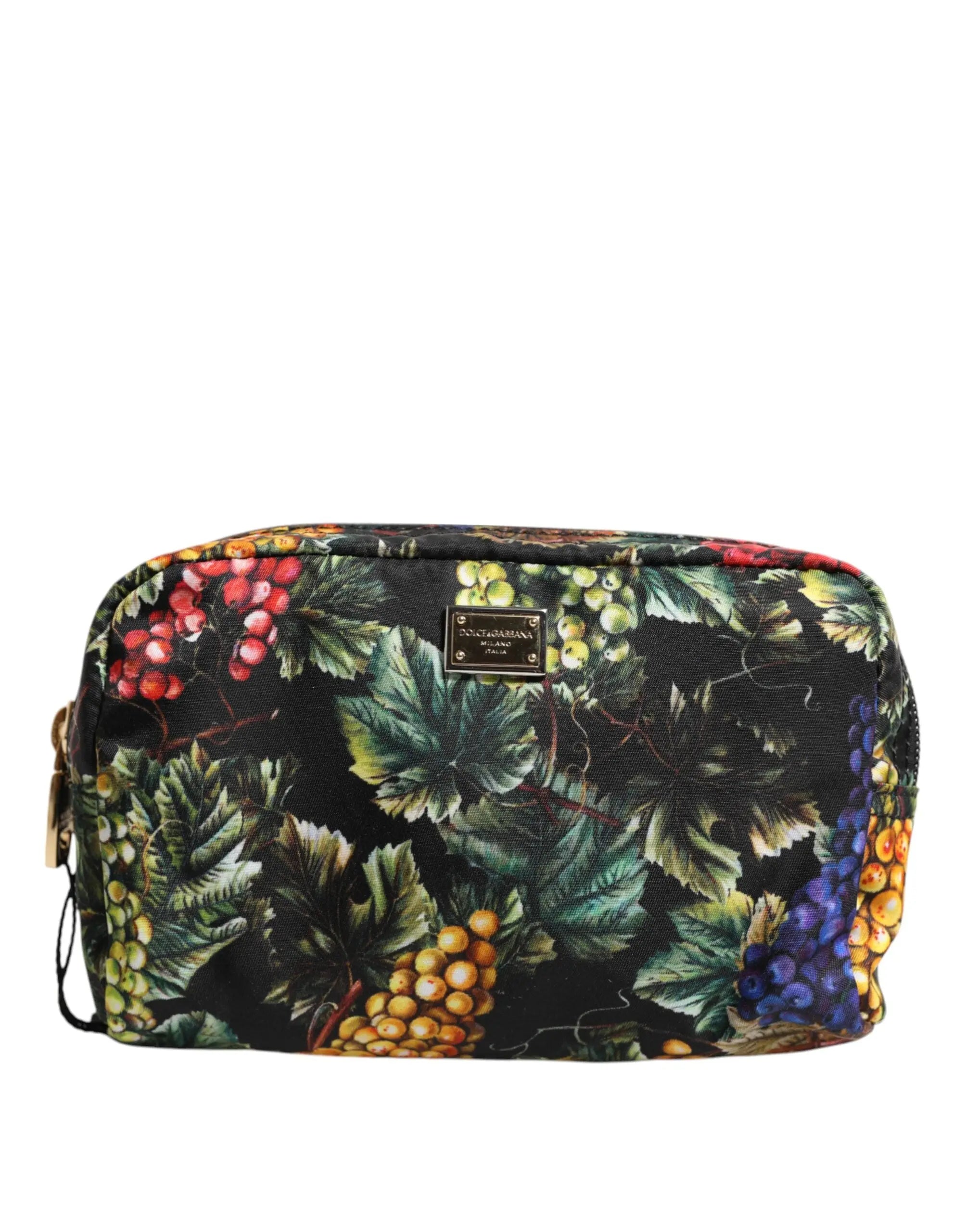 Pochette Dolce & Gabbana imprimé raisin multicolore Dolce & Gabbana