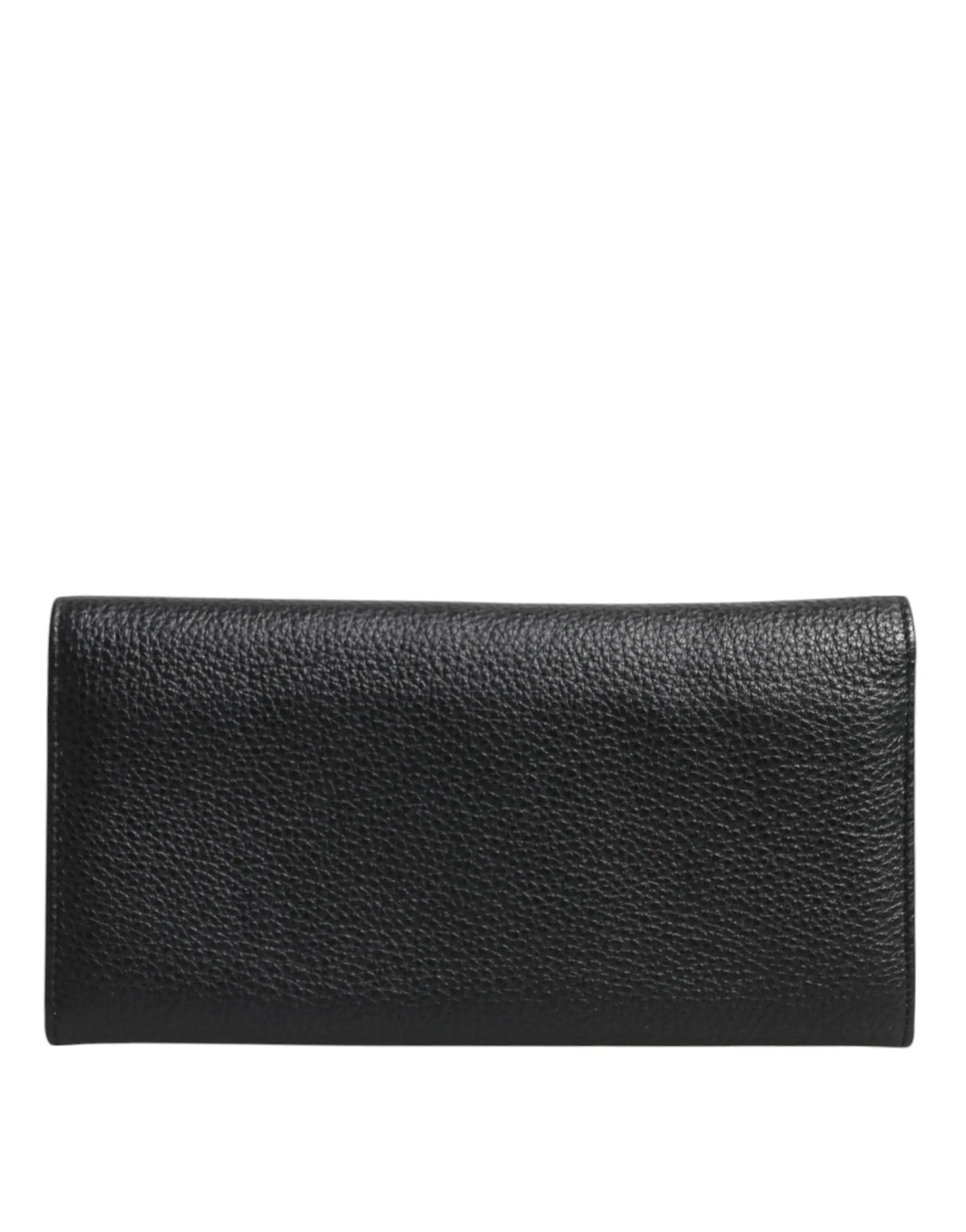 Porte-carte Dolce & Gabbana noir en cuir Dolce & Gabbana