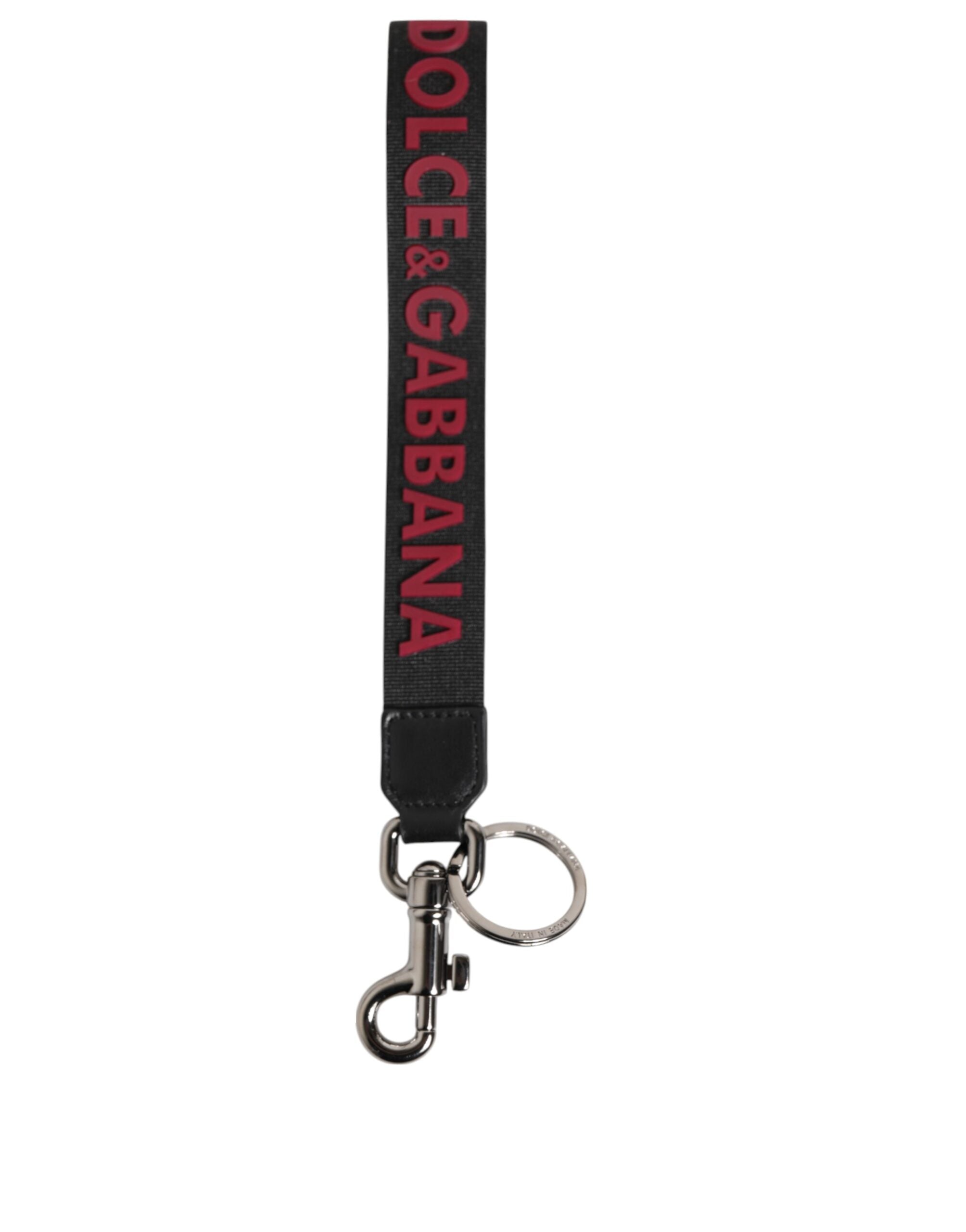 Porte-clés Dolce & Gabbana noir rouge