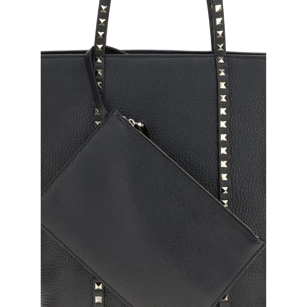 Sac tote Valentino Garavani Rockstud noir Valentino Garavani
