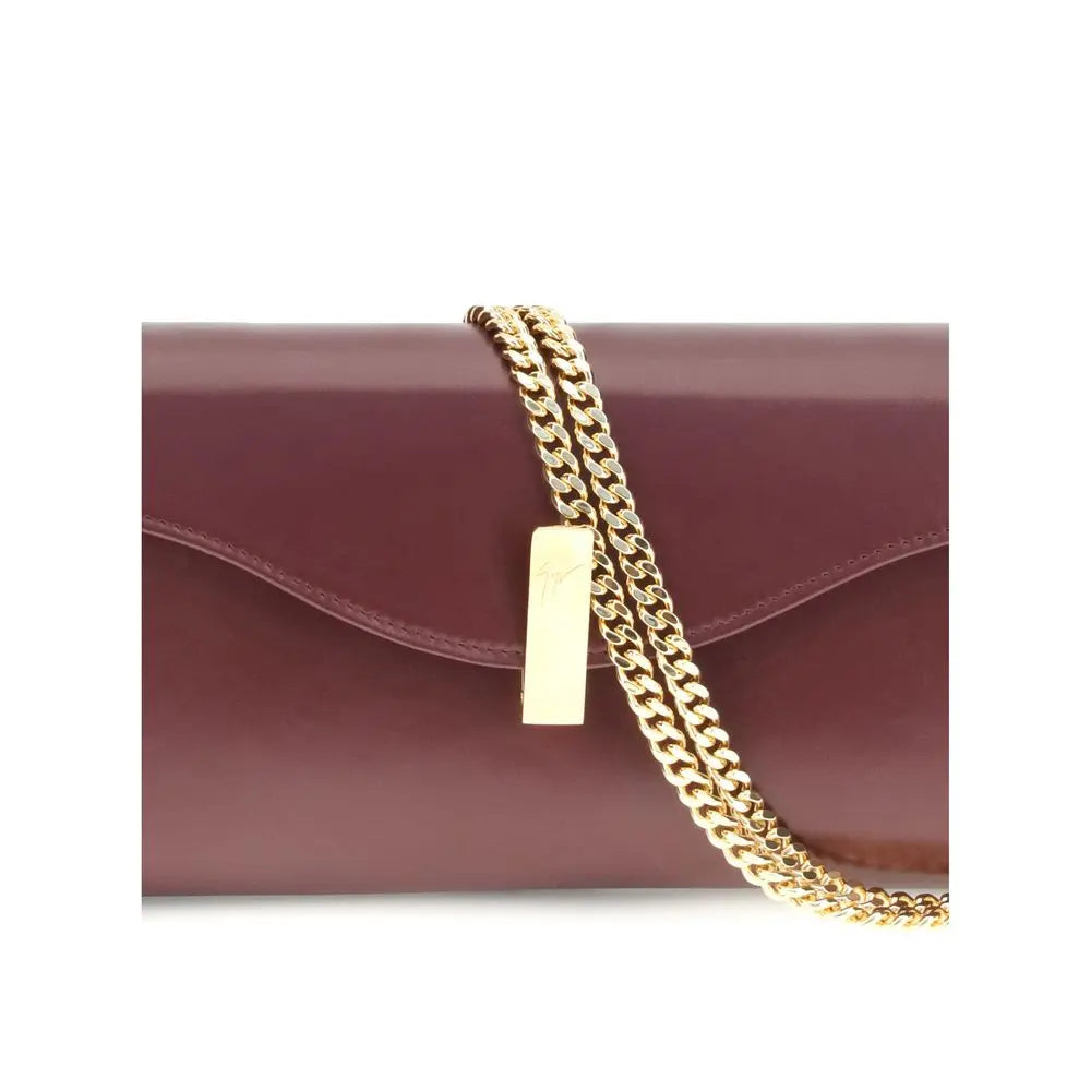 Clutch Giuseppe Zanotti Flutie noire Giuseppe Zanotti