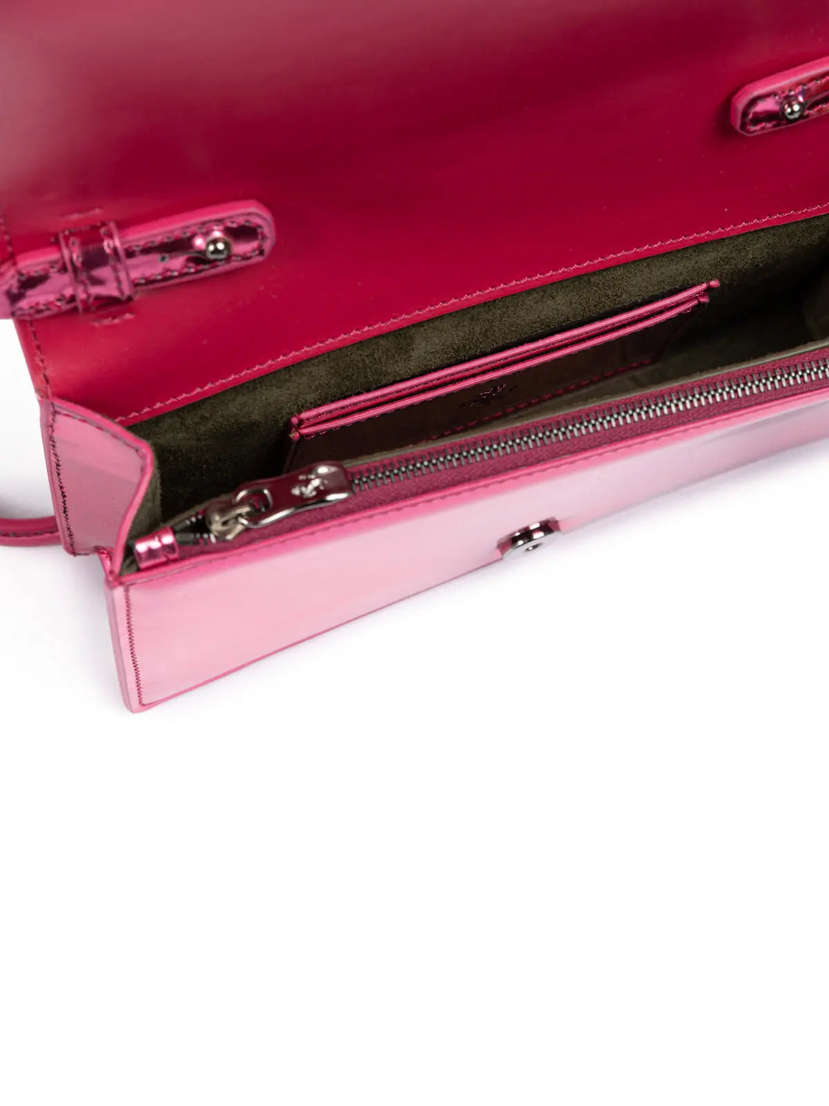 Sac FERRARI Metal Pink GT cuir rose Ferrari