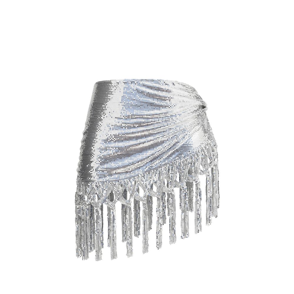 Ceinture Paco Rabanne argentée