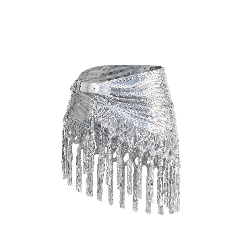 Ceinture Paco Rabanne argentée