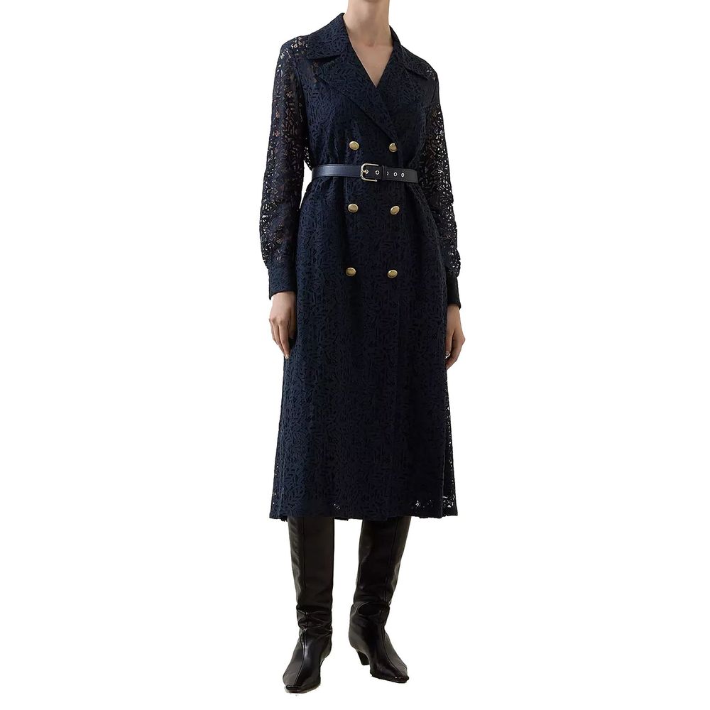 Manteau Max Mara Colimbo bleu