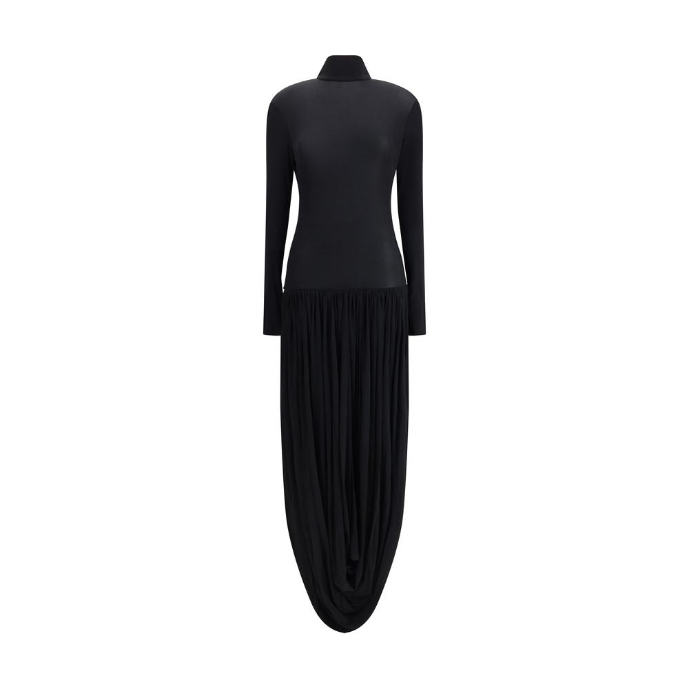 Robe Magda Butrym à col roulé noire