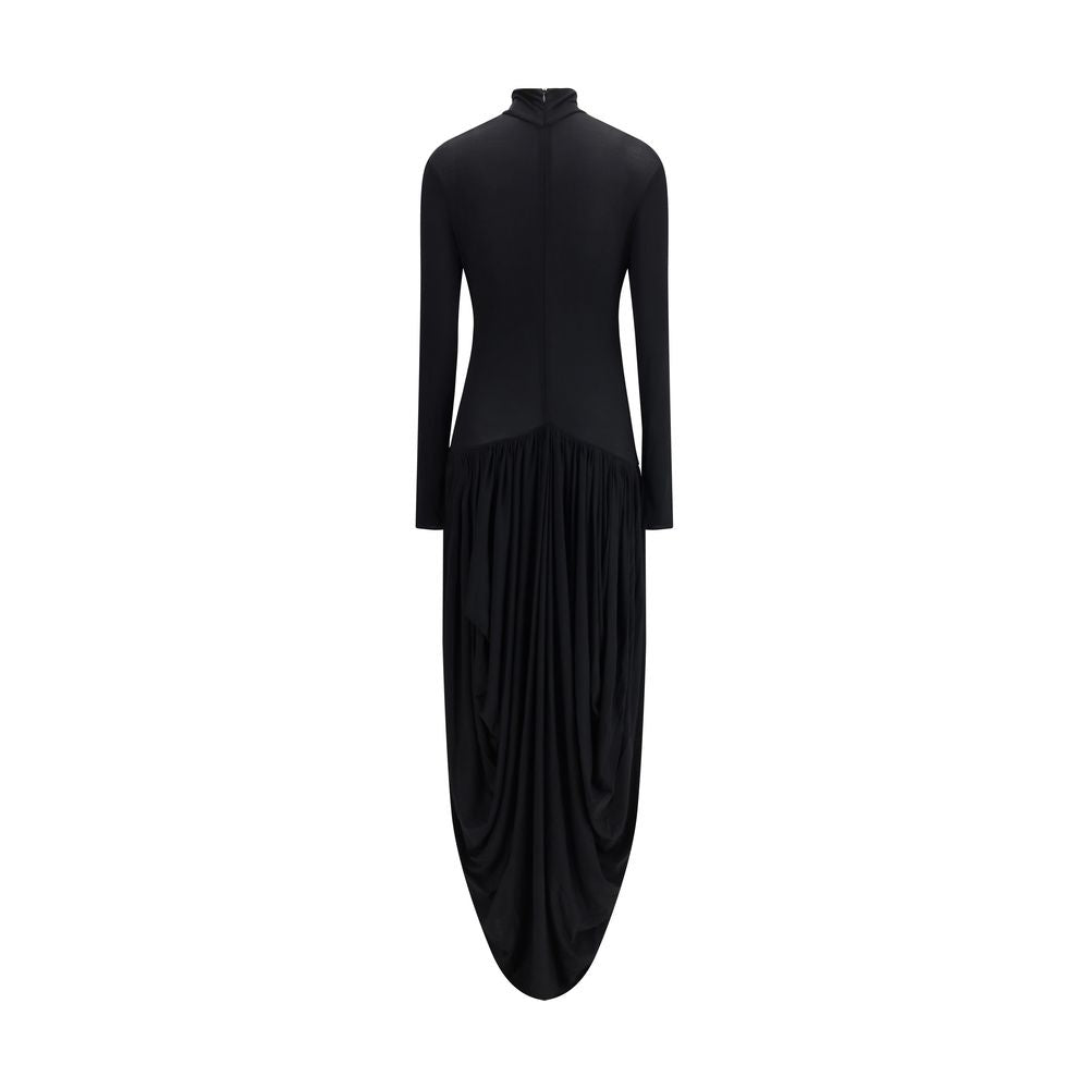 Robe Magda Butrym à col roulé noire