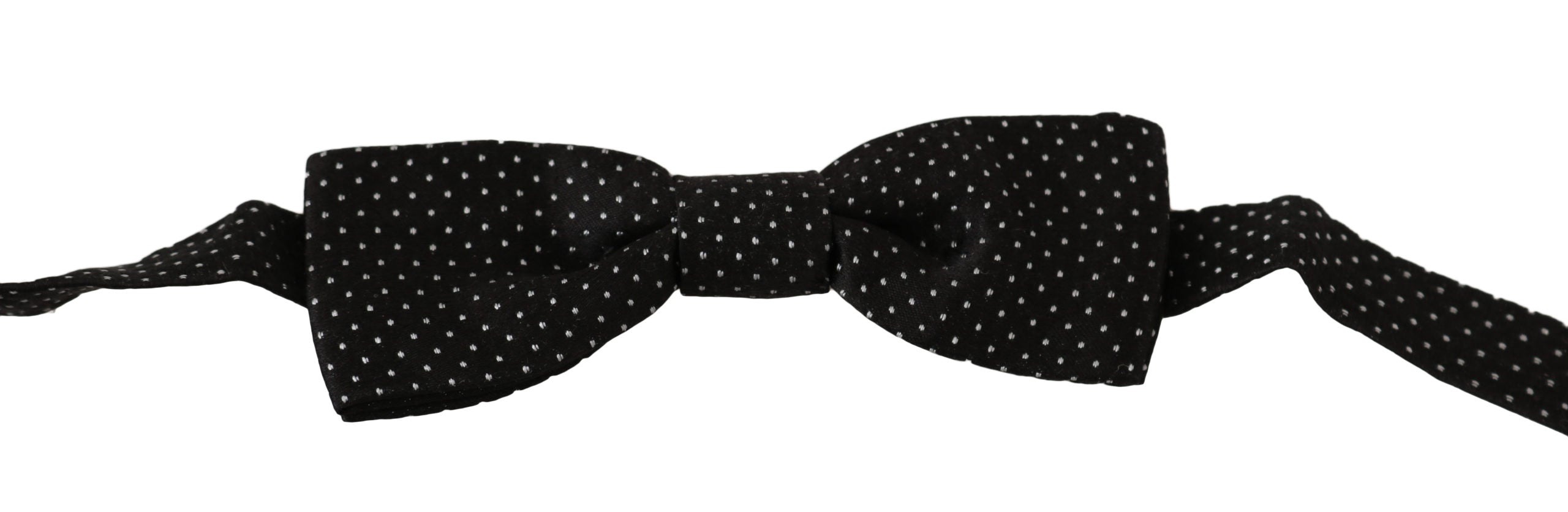 Nœud papillon Dolce & Gabbana à pois noirs