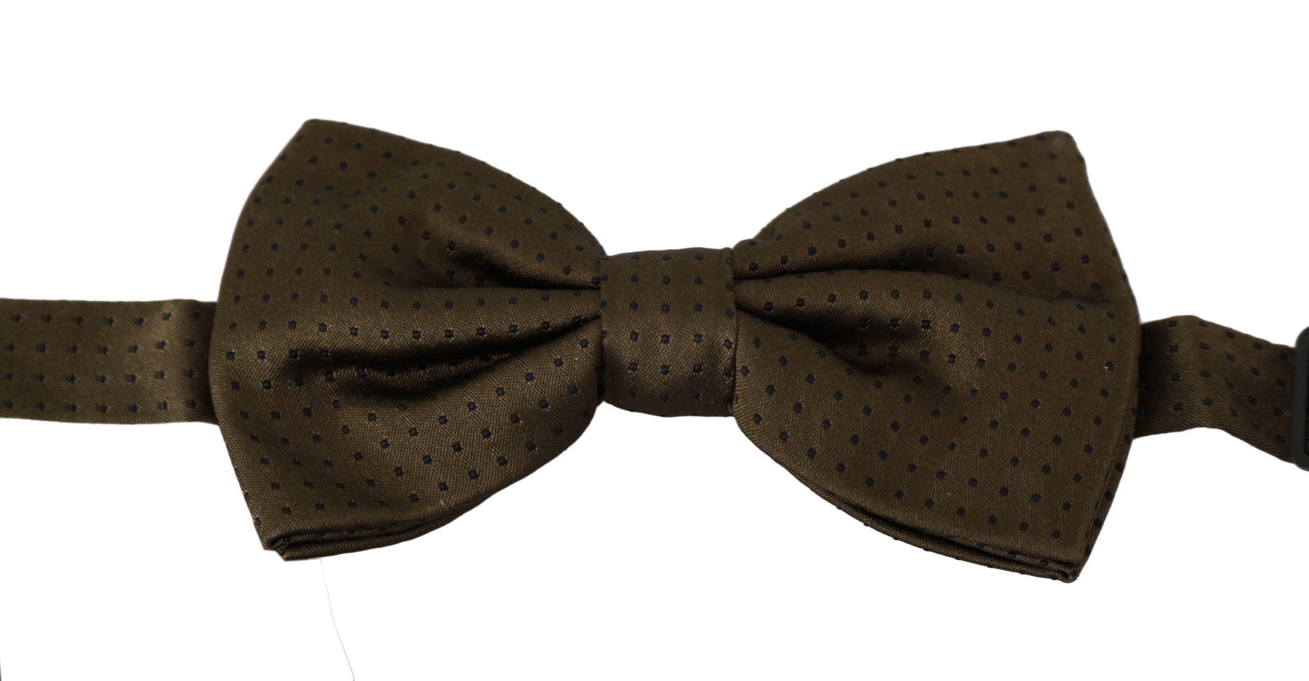 Nœud papillon Dolce & Gabbana à pois bruns