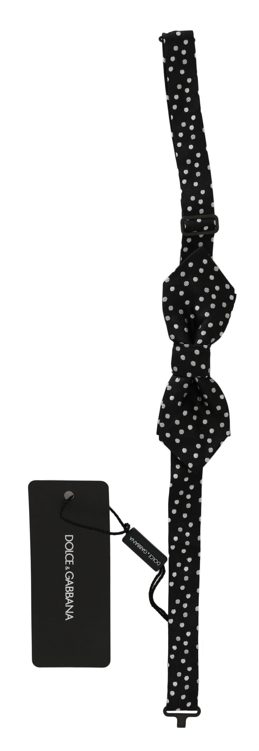 Nœud papillon Dolce & Gabbana noir à pois