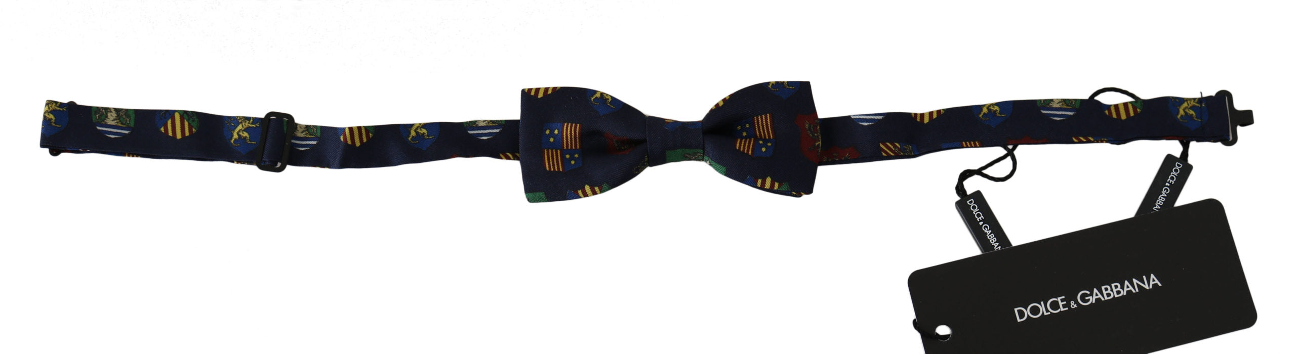Nœud papillon Dolce & Gabbana bleu à motifs