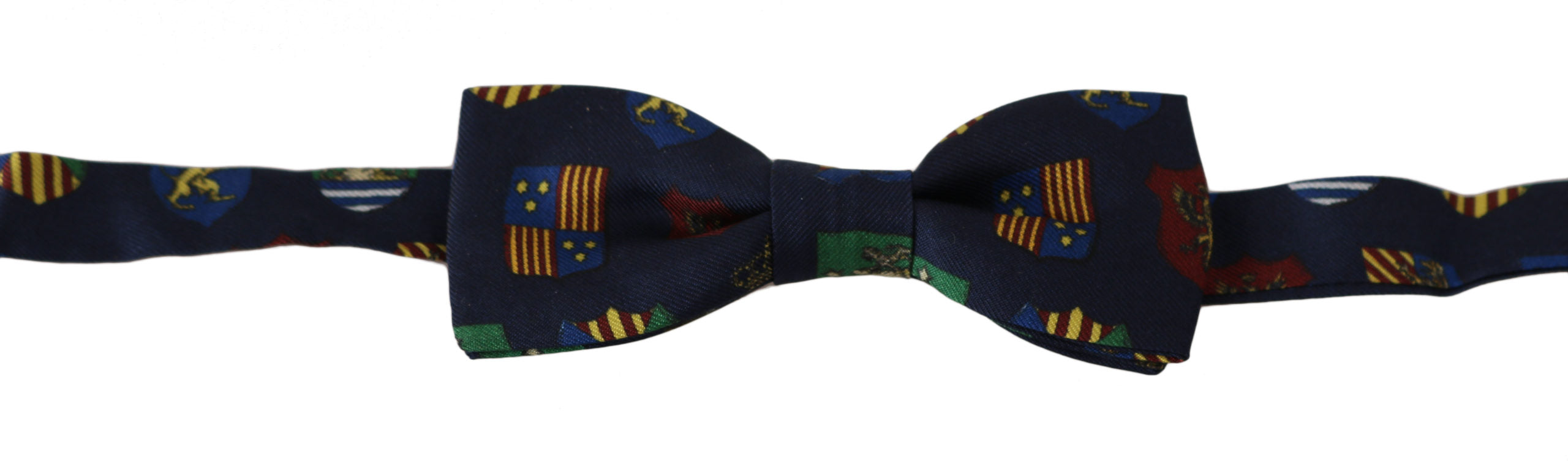 Nœud papillon Dolce & Gabbana bleu à motifs