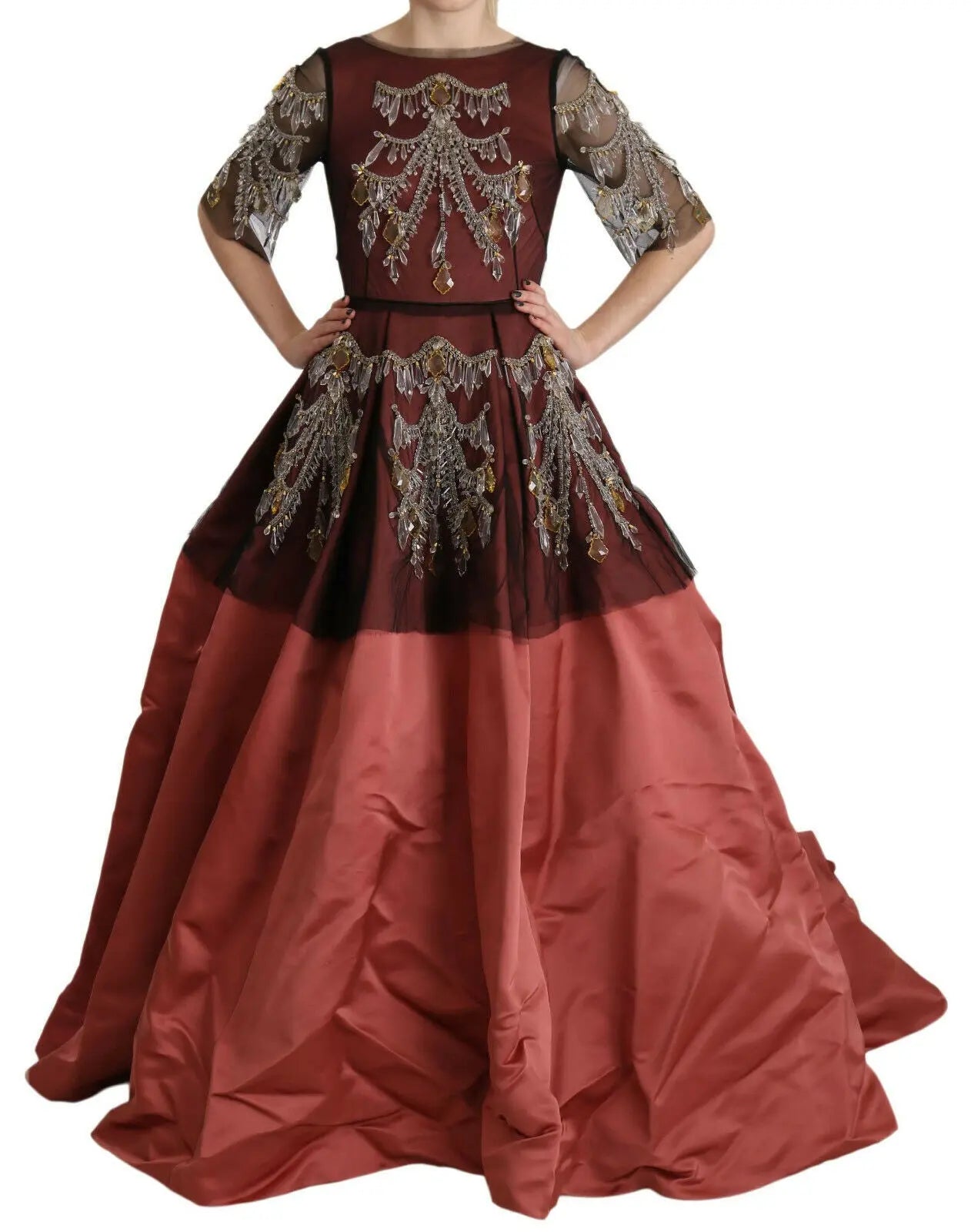 Robe Dolce & Gabbana Princess rose Dolce & Gabbana