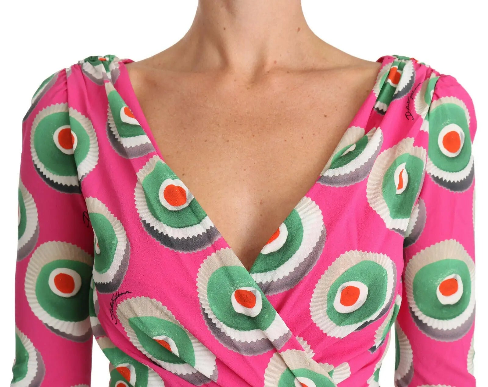 Robe Dolce & Gabbana Sheath rose Dolce & Gabbana