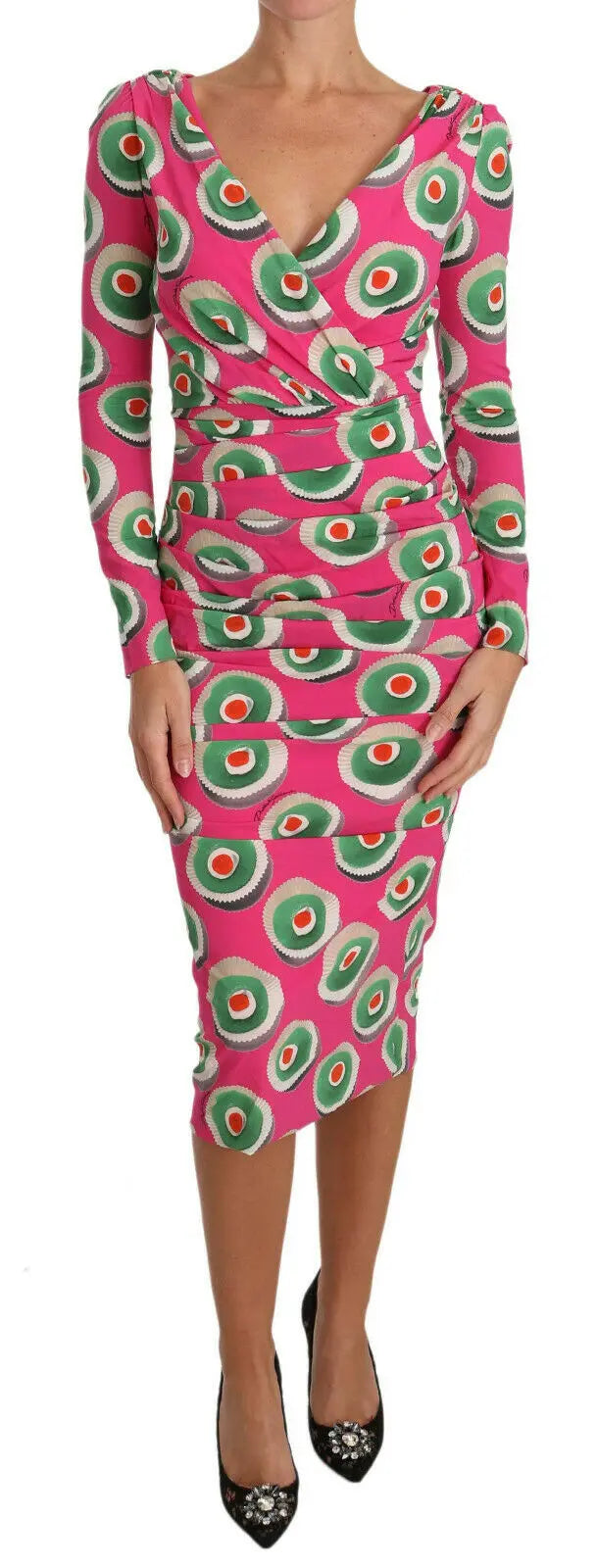 Robe Dolce & Gabbana Sheath rose Dolce & Gabbana