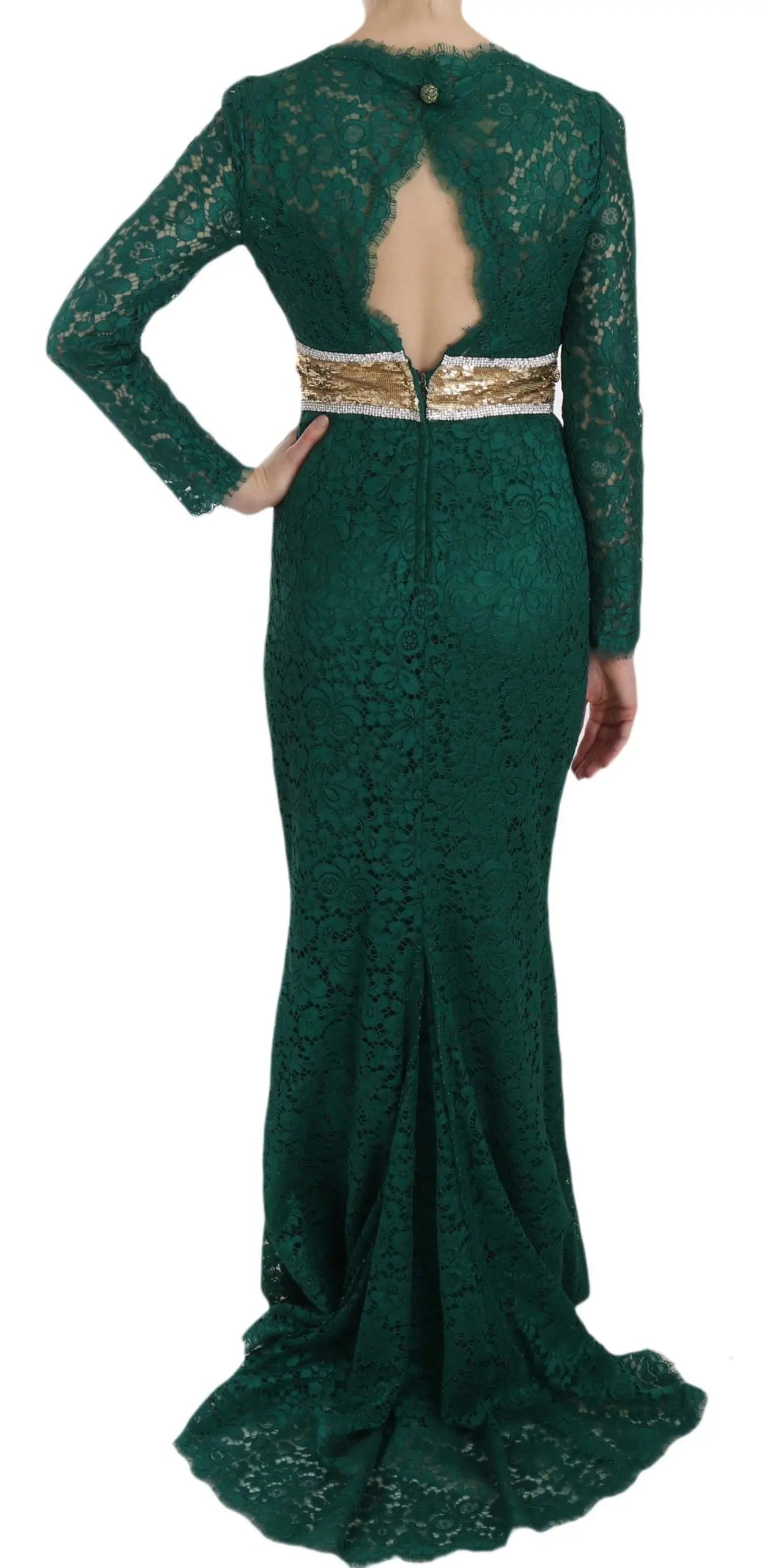 Robe Dolce & Gabbana verte Dolce & Gabbana