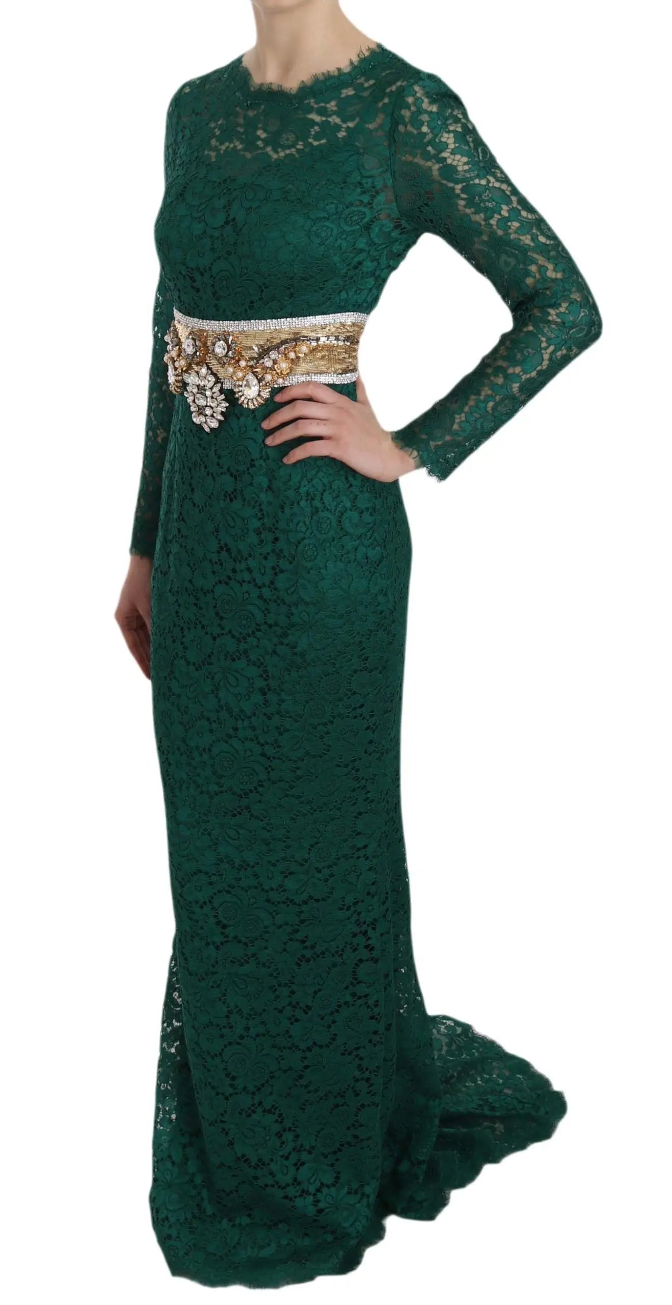 Robe Dolce & Gabbana verte Dolce & Gabbana
