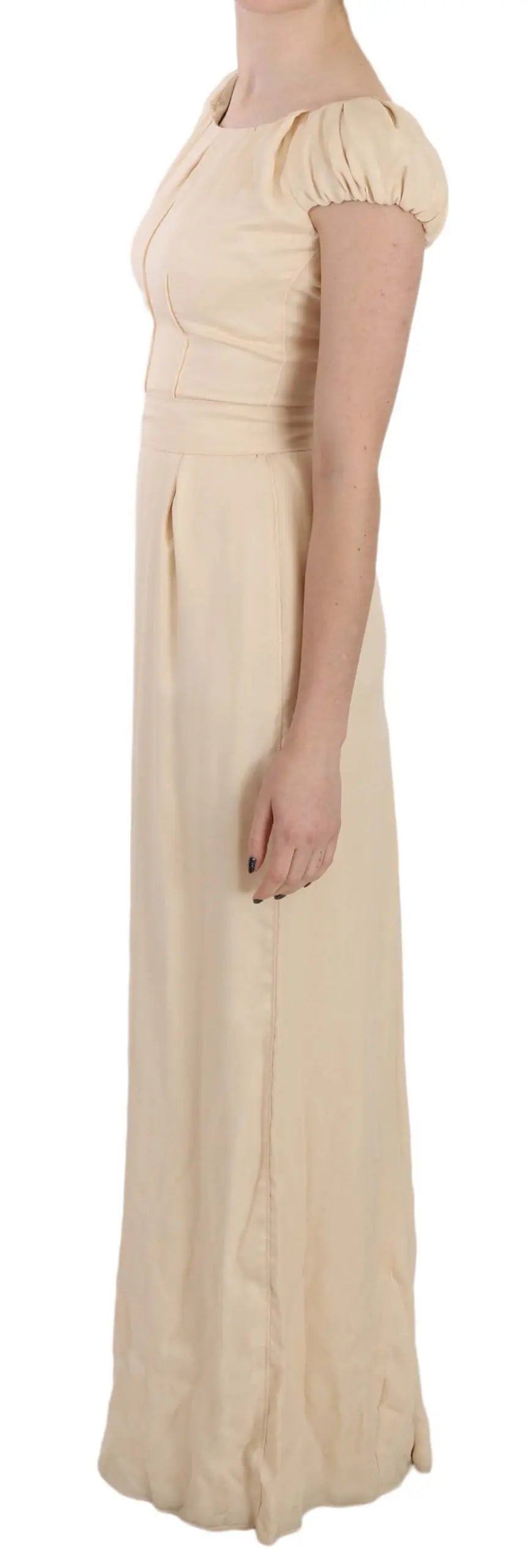 Robe Dolce & Gabbana colonne beige Dolce & Gabbana