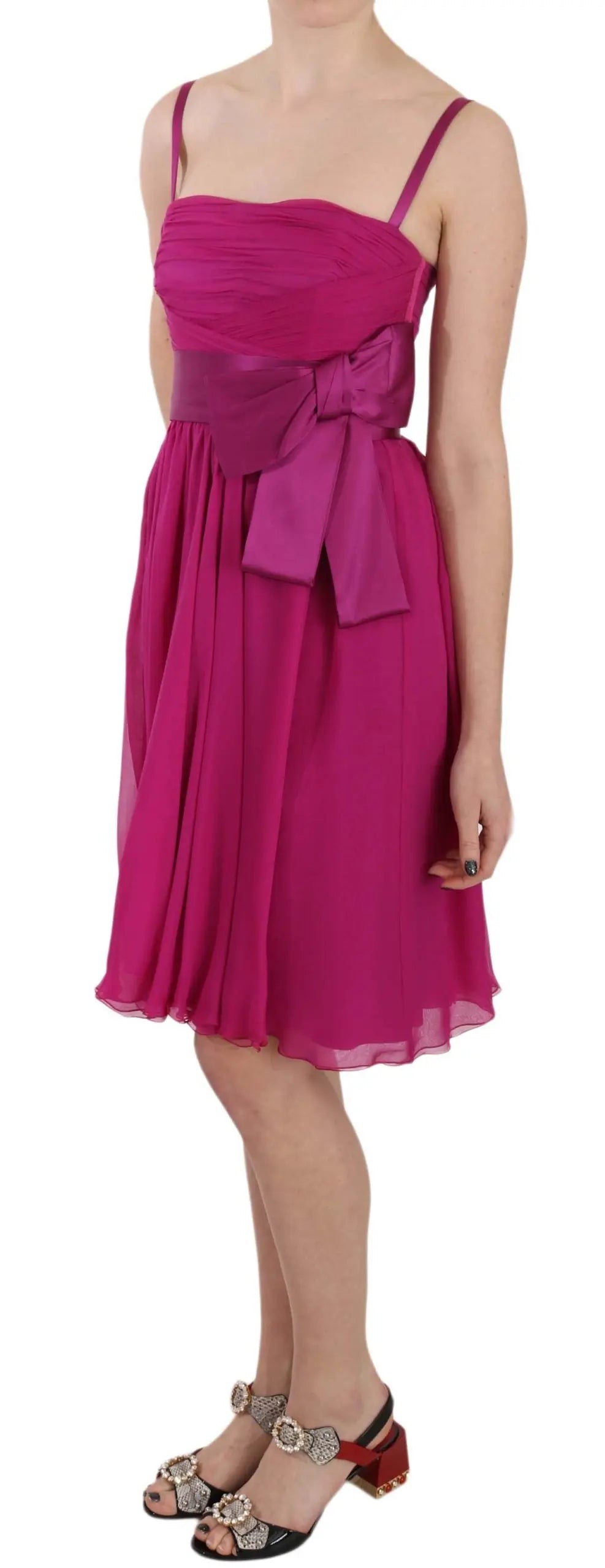 Robe Dolce & Gabbana fuchsia rose Dolce & Gabbana