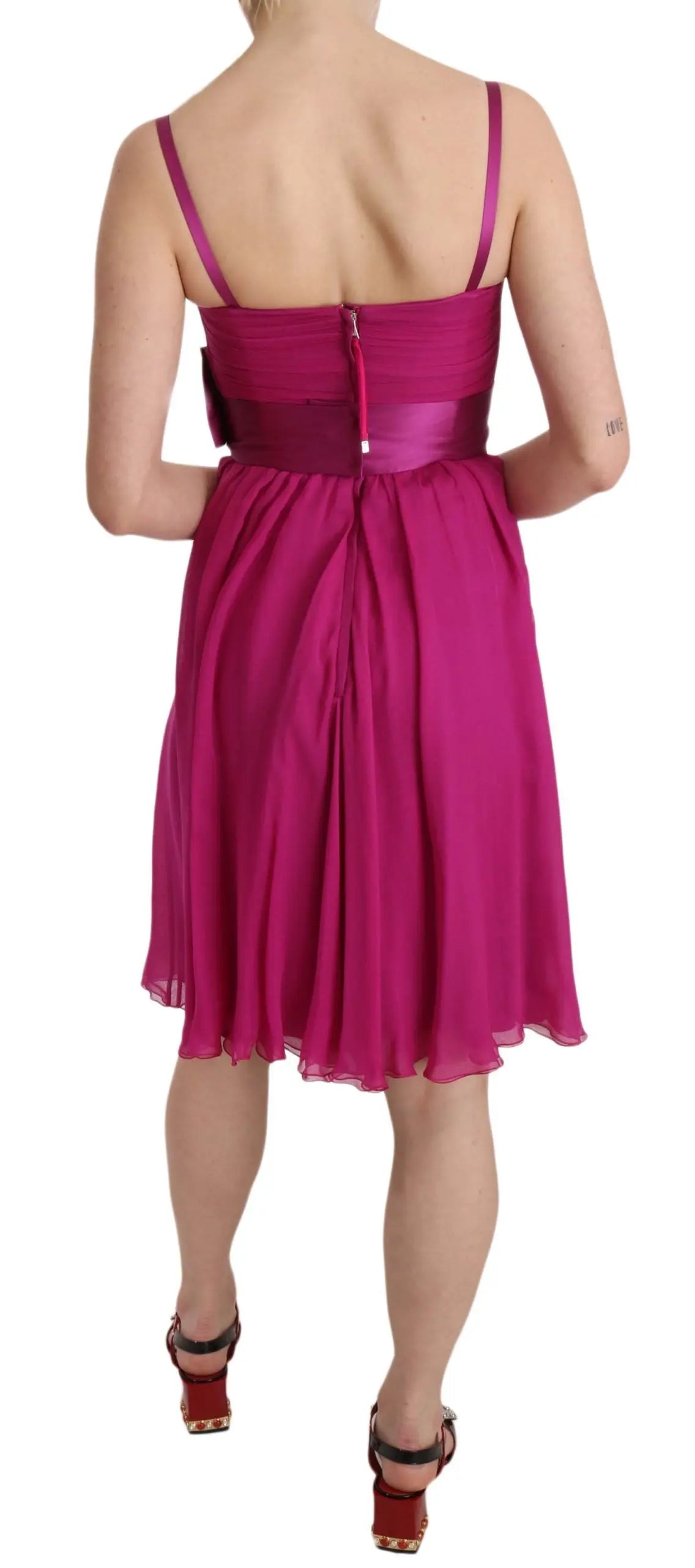Robe Dolce & Gabbana fuchsia rose Dolce & Gabbana