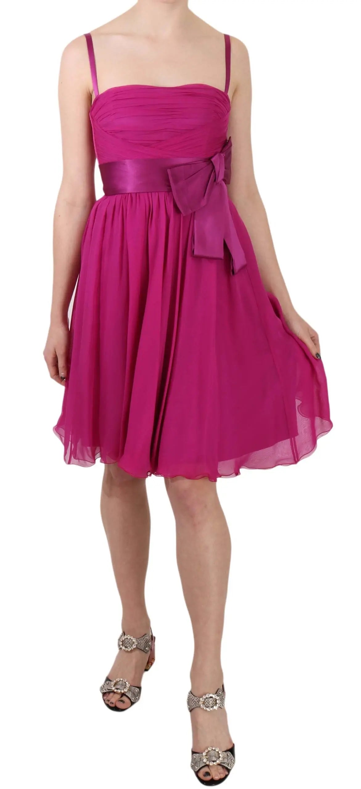 Robe Dolce & Gabbana fuchsia rose Dolce & Gabbana