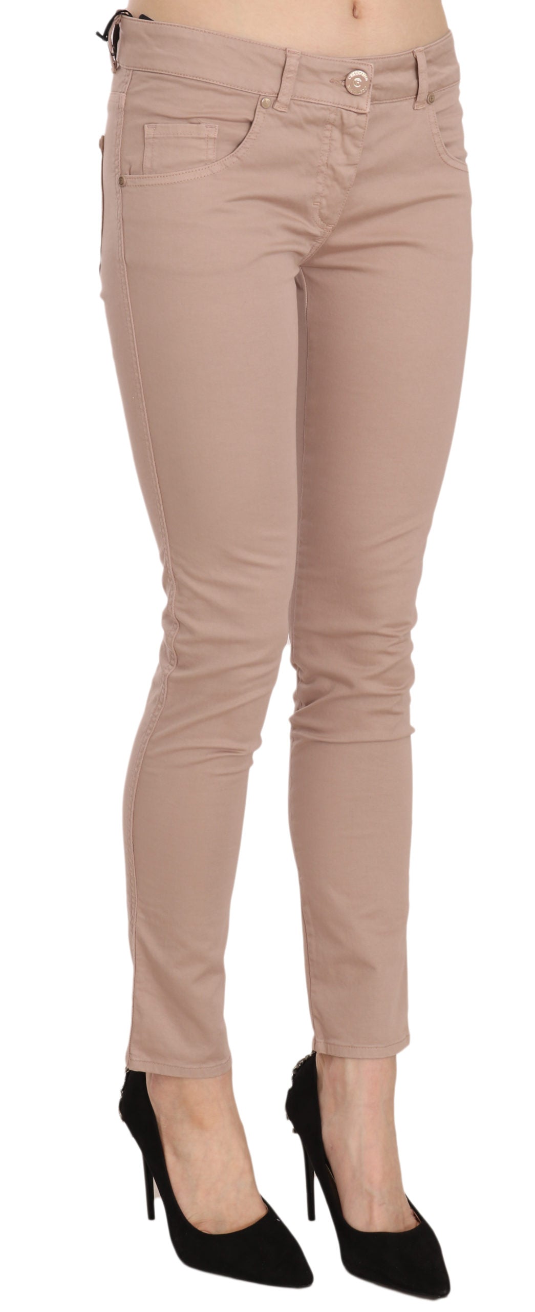 Pantalon Cristinaeffe Slim Fit marron