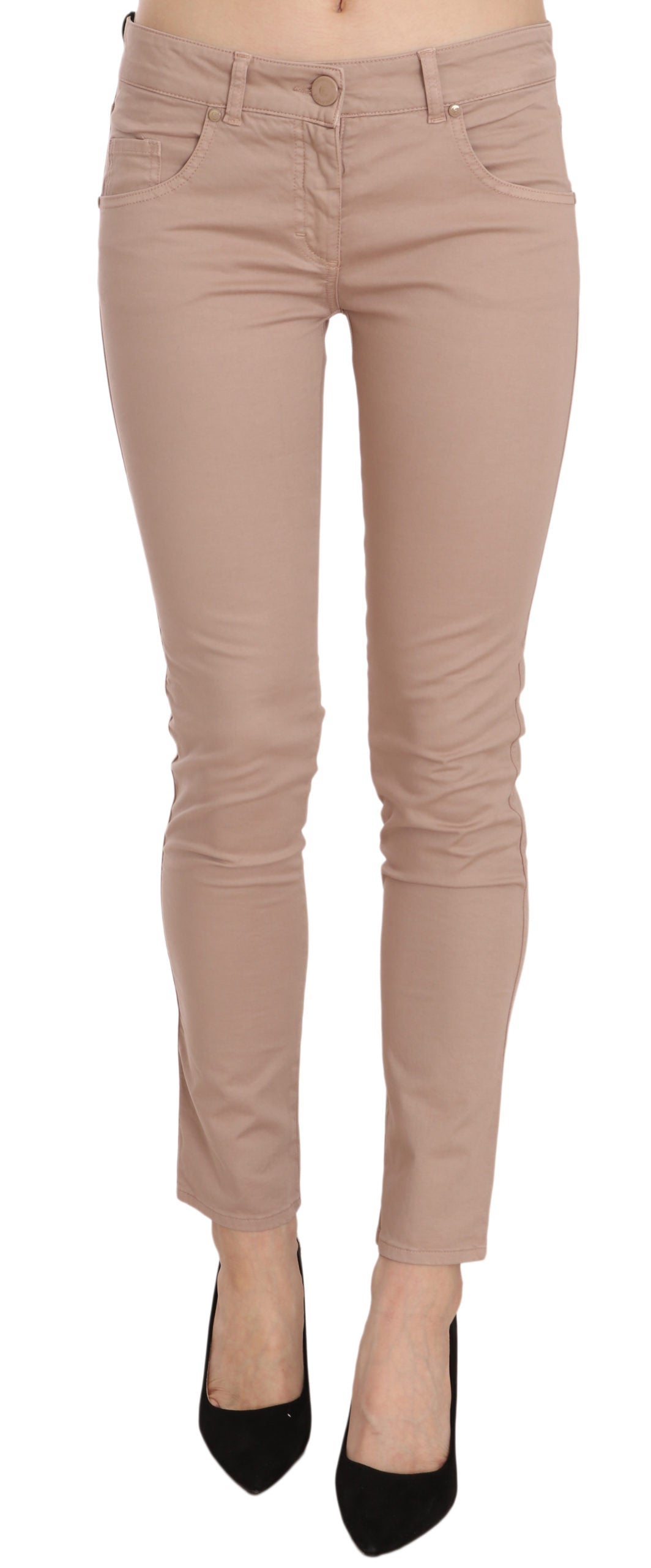 Pantalon Cristinaeffe Slim Fit marron